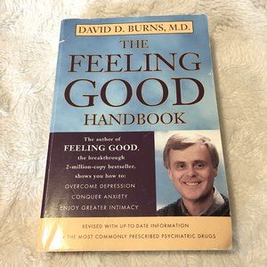 'The Feeling Good Handbook' David Burns MD CBT Workbook Anxiety Depression